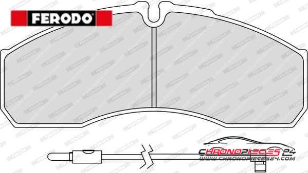 Achat de FERODO FVR1977 Kit de plaquettes de frein, frein à disque pas chères