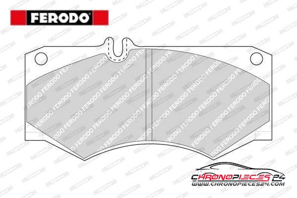 Achat de FERODO FVR239 Kit de plaquettes de frein, frein à disque pas chères