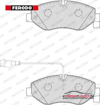 Achat de FERODO FVR4053 Kit de plaquettes de frein, frein à disque pas chères