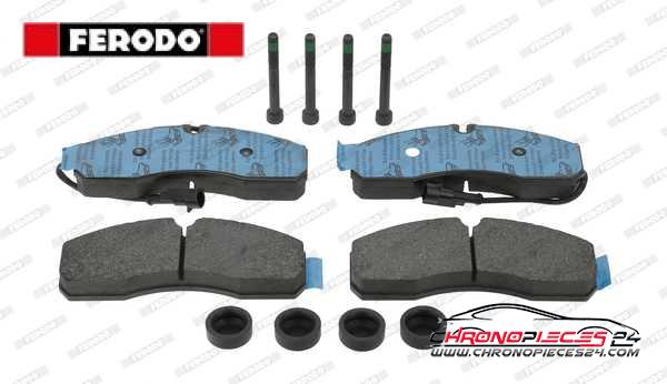 Achat de FERODO FVR4248 Kit de plaquettes de frein, frein à disque pas chères