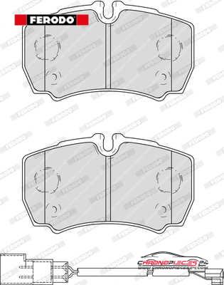 Achat de FERODO FVR4251 Kit de plaquettes de frein, frein à disque pas chères