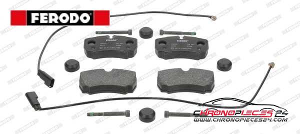 Achat de FERODO FVR4251 Kit de plaquettes de frein, frein à disque pas chères