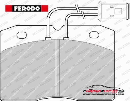 Achat de FERODO FVR511 Kit de plaquettes de frein, frein à disque pas chères