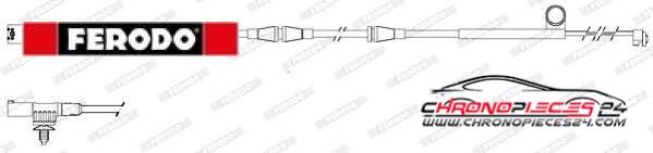 Achat de FERODO FWI297 Contact d'avertissement, usure des plaquettes de frein pas chères