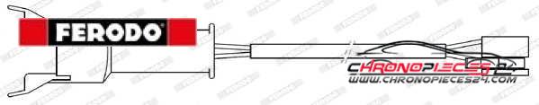 Achat de FERODO FWI313 Contact d'avertissement, usure des plaquettes de frein pas chères