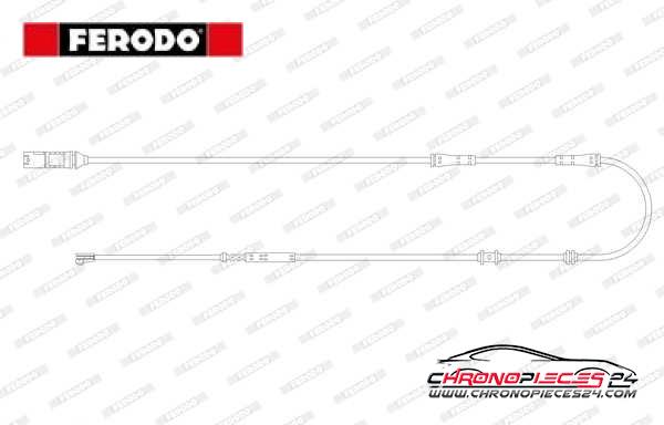 Achat de FERODO FWI374 Contact d'avertissement, usure des plaquettes de frein pas chères