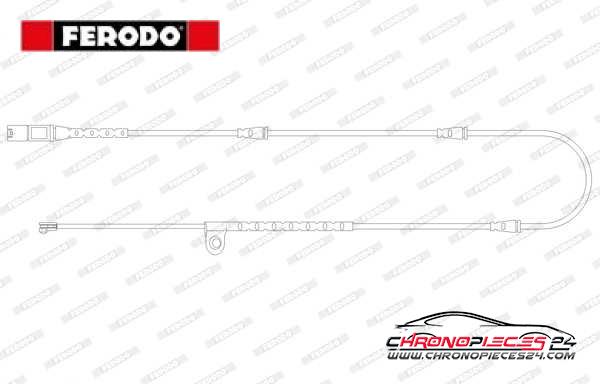 Achat de FERODO FWI376 Contact d'avertissement, usure des plaquettes de frein pas chères