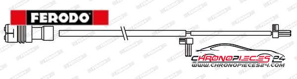 Achat de FERODO FWI382 Contact d'avertissement, usure des plaquettes de frein pas chères