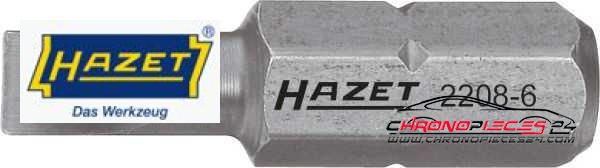 Achat de HAZET 2208-4 EMBOUT 1/4 FENTE 4 pas chères