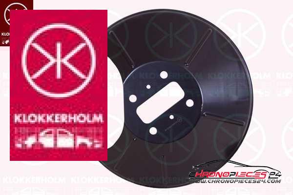 Achat de KLOKKERHOLM 2532877 Déflecteur, disque de frein pas chères