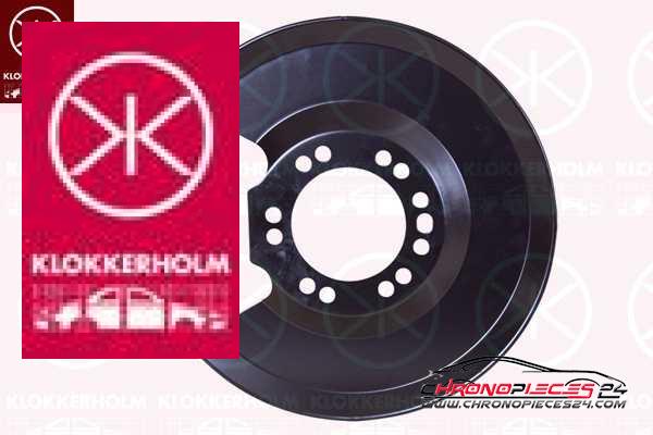 Achat de KLOKKERHOLM 2555879 Déflecteur, disque de frein pas chères