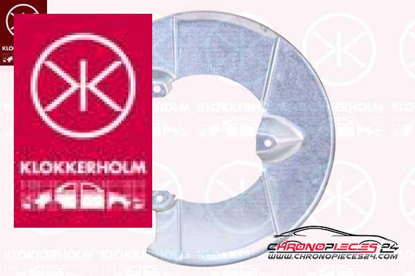 Achat de KLOKKERHOLM 3080370 Déflecteur, disque de frein pas chères