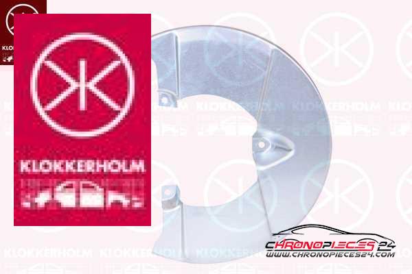 Achat de KLOKKERHOLM 3081377 Déflecteur, disque de frein pas chères