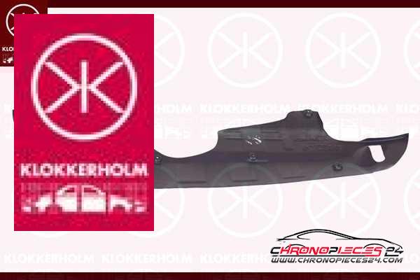 Achat de KLOKKERHOLM 3175795 Cache moteur pas chères