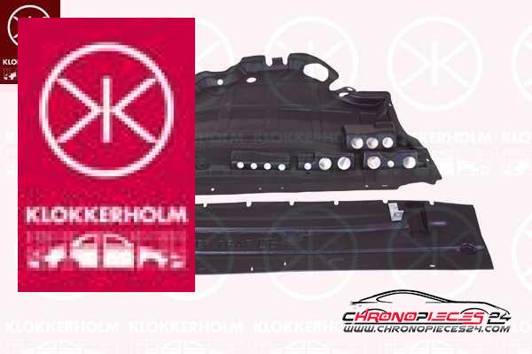 Achat de KLOKKERHOLM 5089797 Cache moteur pas chères