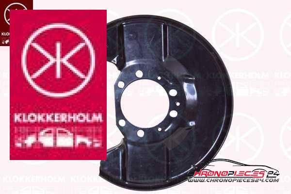 Achat de KLOKKERHOLM 6522370 Déflecteur, disque de frein pas chères