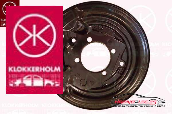 Achat de KLOKKERHOLM 8116877 Déflecteur, disque de frein pas chères