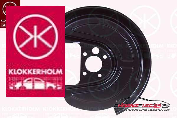 Achat de KLOKKERHOLM 9523875 Déflecteur, disque de frein pas chères