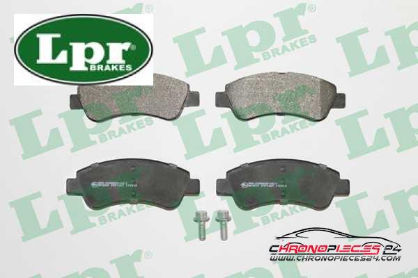 Achat de LPR 05P1327 Kit de plaquettes de frein, frein à disque pas chères