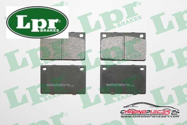 Achat de LPR 05P161 Kit de plaquettes de frein, frein à disque pas chères