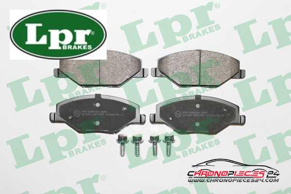 Achat de LPR 05P1795 Kit de plaquettes de frein, frein à disque pas chères