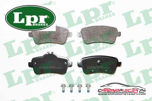 Achat de LPR 05P1817 Kit de plaquettes de frein, frein à disque pas chères