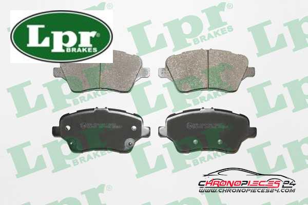 Achat de LPR 05P1856 Kit de plaquettes de frein, frein à disque pas chères