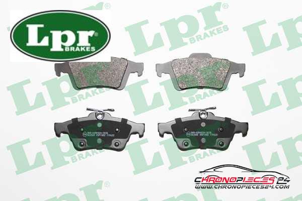 Achat de LPR 05P1882 Kit de plaquettes de frein, frein à disque pas chères