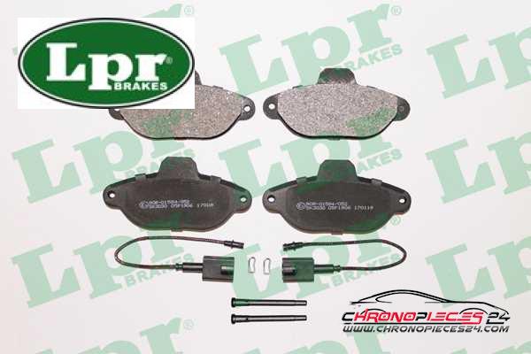 Achat de LPR 05P1906 Kit de plaquettes de frein, frein à disque pas chères