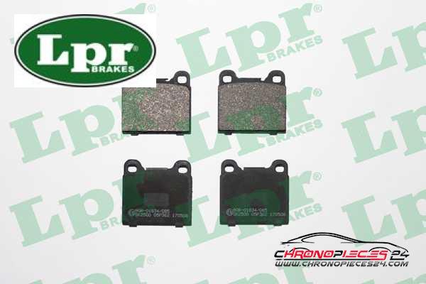 Achat de LPR 05P362 Kit de plaquettes de frein, frein à disque pas chères