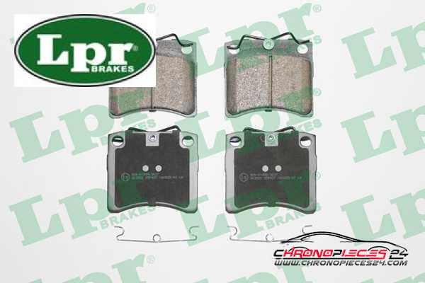 Achat de LPR 05P437 Kit de plaquettes de frein, frein à disque pas chères