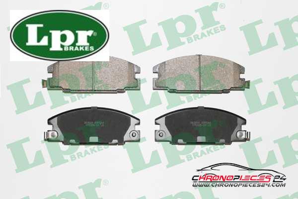 Achat de LPR 05P544 Kit de plaquettes de frein, frein à disque pas chères