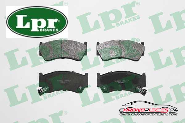 Achat de LPR 05P617 Kit de plaquettes de frein, frein à disque pas chères