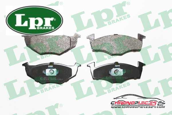 Achat de LPR 05P638 Kit de plaquettes de frein, frein à disque pas chères