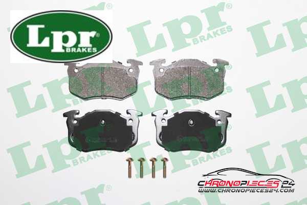 Achat de LPR 05P801 Kit de plaquettes de frein, frein à disque pas chères