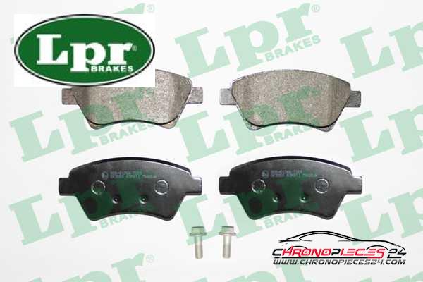 Achat de LPR 05P911 Kit de plaquettes de frein, frein à disque pas chères