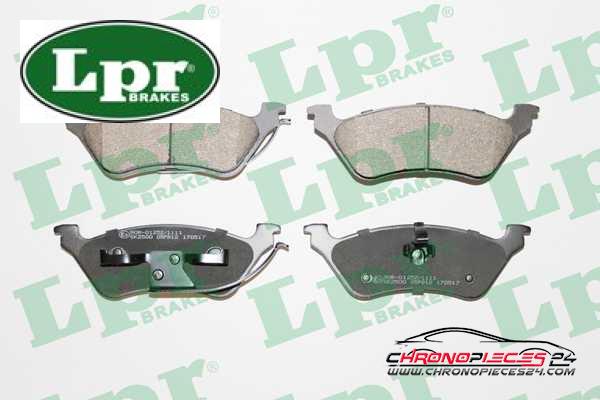 Achat de LPR 05P912 Kit de plaquettes de frein, frein à disque pas chères