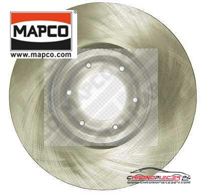 Achat de MAPCO 15125 Disque de frein pas chères