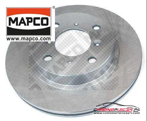 Achat de MAPCO 15627 Disque de frein pas chères