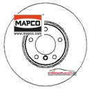 Achat de MAPCO 15666 Disque de frein pas chères