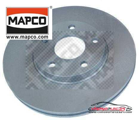 Achat de MAPCO 15699 Disque de frein pas chères