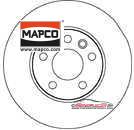 Achat de MAPCO 15839 Disque de frein pas chères