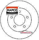 Achat de MAPCO 15988 Disque de frein pas chères