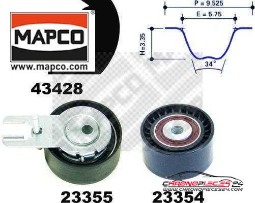 Achat de MAPCO 23400 Kit de distribution pas chères