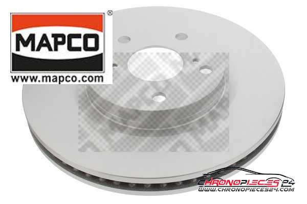 Achat de MAPCO 25229C Disque de frein pas chères