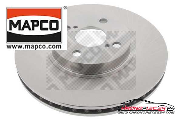 Achat de MAPCO 25567 Disque de frein pas chères