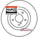 Achat de MAPCO 25584 Disque de frein pas chères