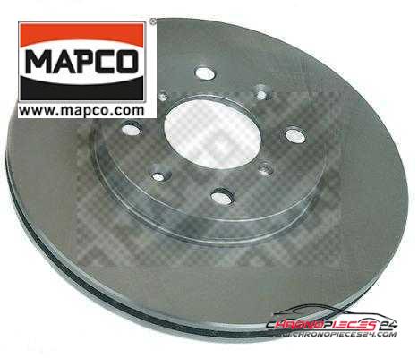 Achat de MAPCO 25599 Disque de frein pas chères