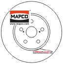 Achat de MAPCO 45566 Disque de frein pas chères