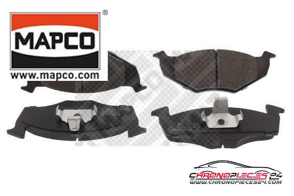 Achat de MAPCO 6406/2 Kit de plaquettes de frein, frein à disque pas chères